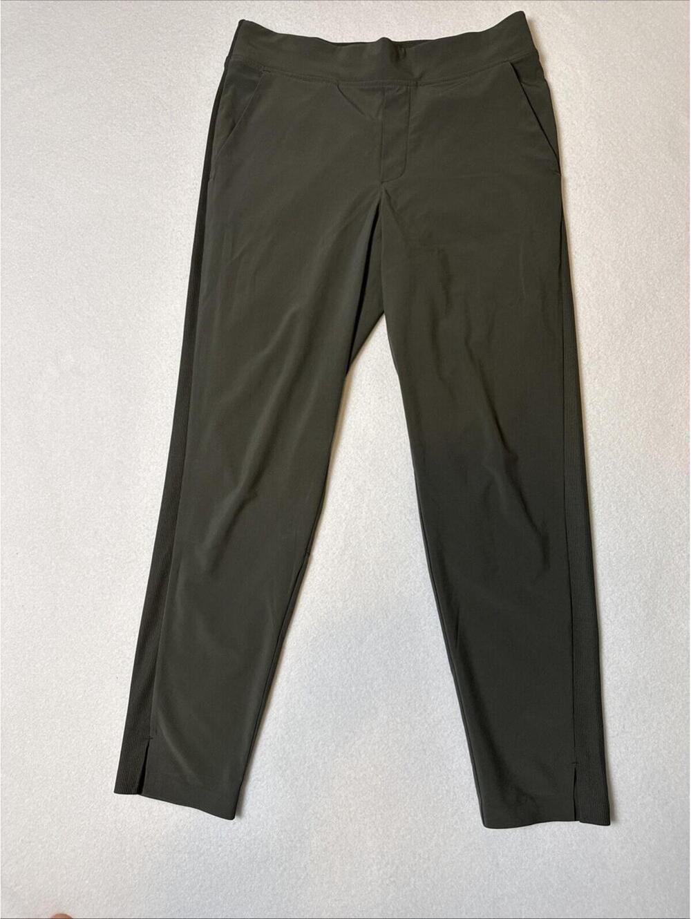 Lot 2 Athleta Pants Women's 4 Brooklyn Ankle Stretch Comfort Casual Lightweight - Picture 4 of 11